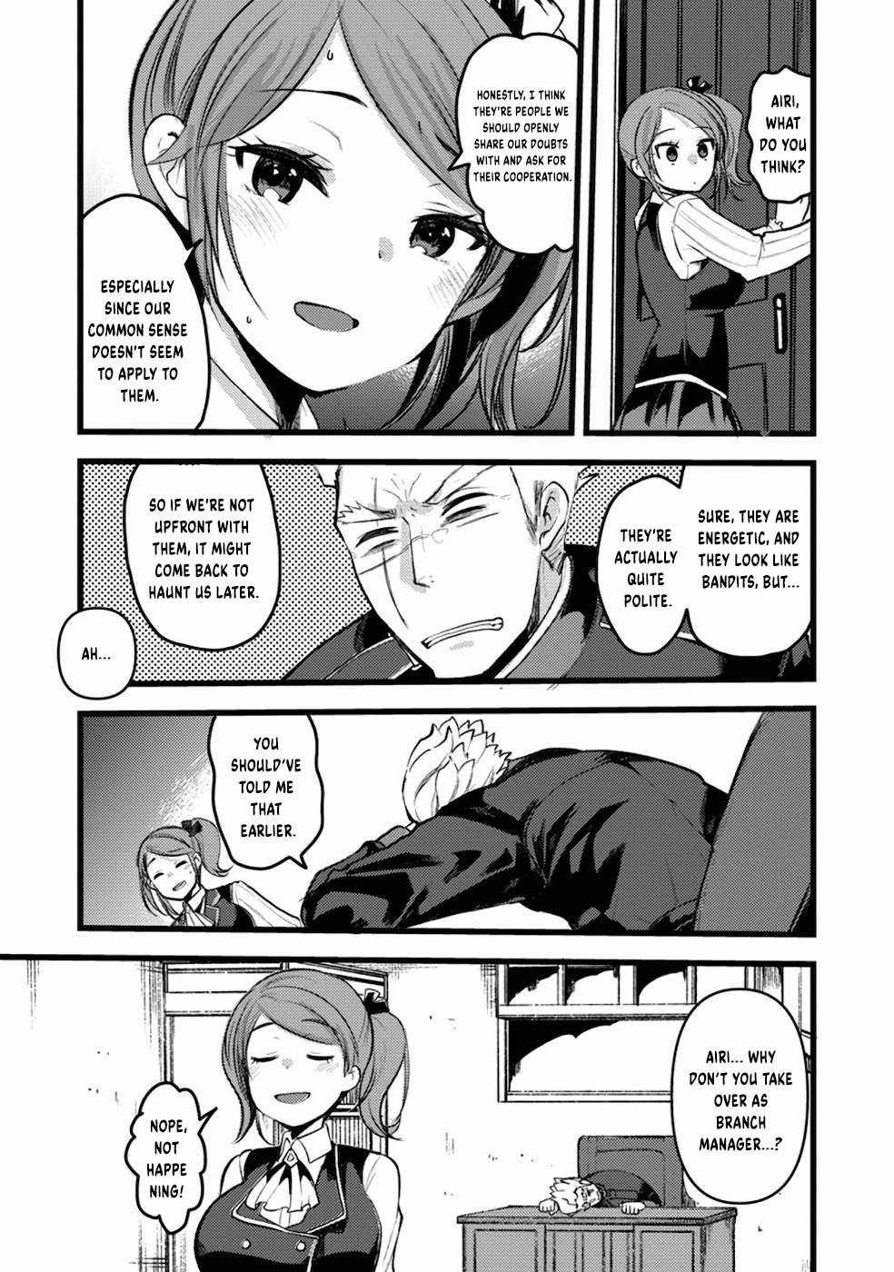 Yuusha ni Narenakatta Sanbaka Trio wa, Kyou mo Otoko Meshi wo Koshiraeru. Chapter 7 12